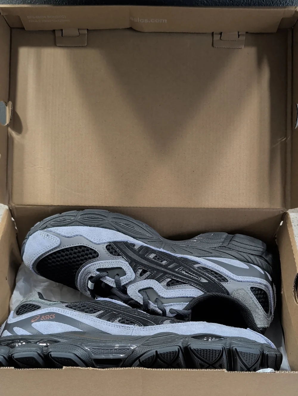 ASICS Gel-NYC Men's Graphite Grey/Black Sneakers Size 10